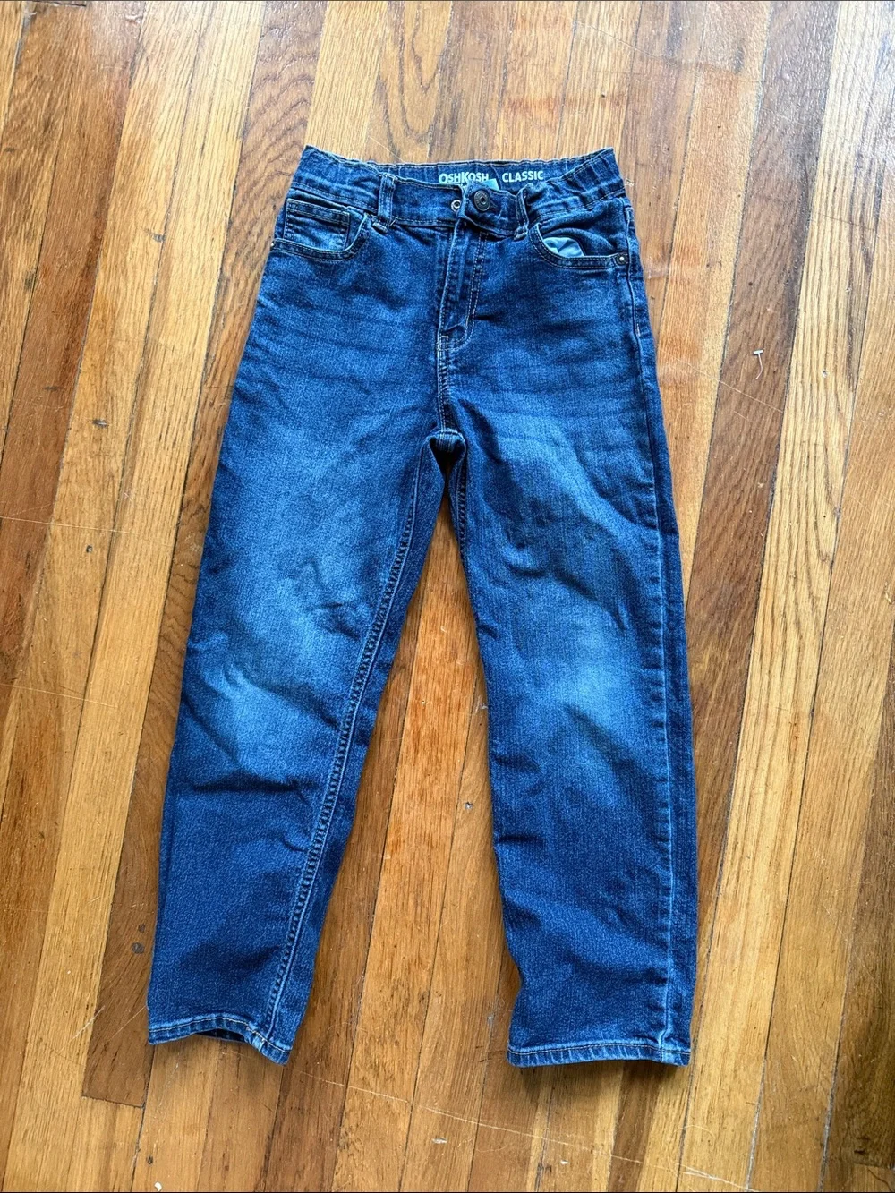 OshKosh B'gosh Kids Trio Jeans in Black and Blue Denim